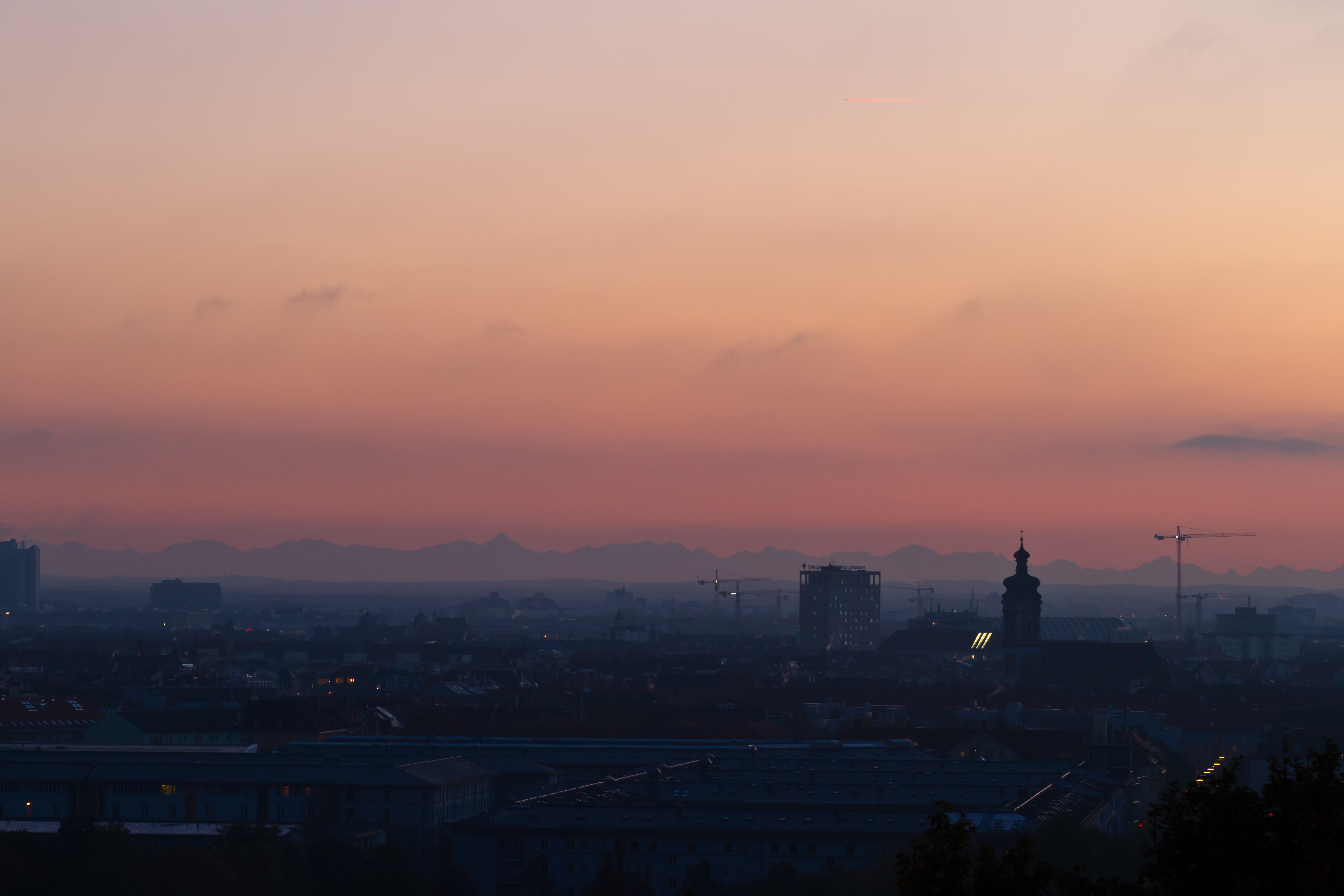 Munich sunset